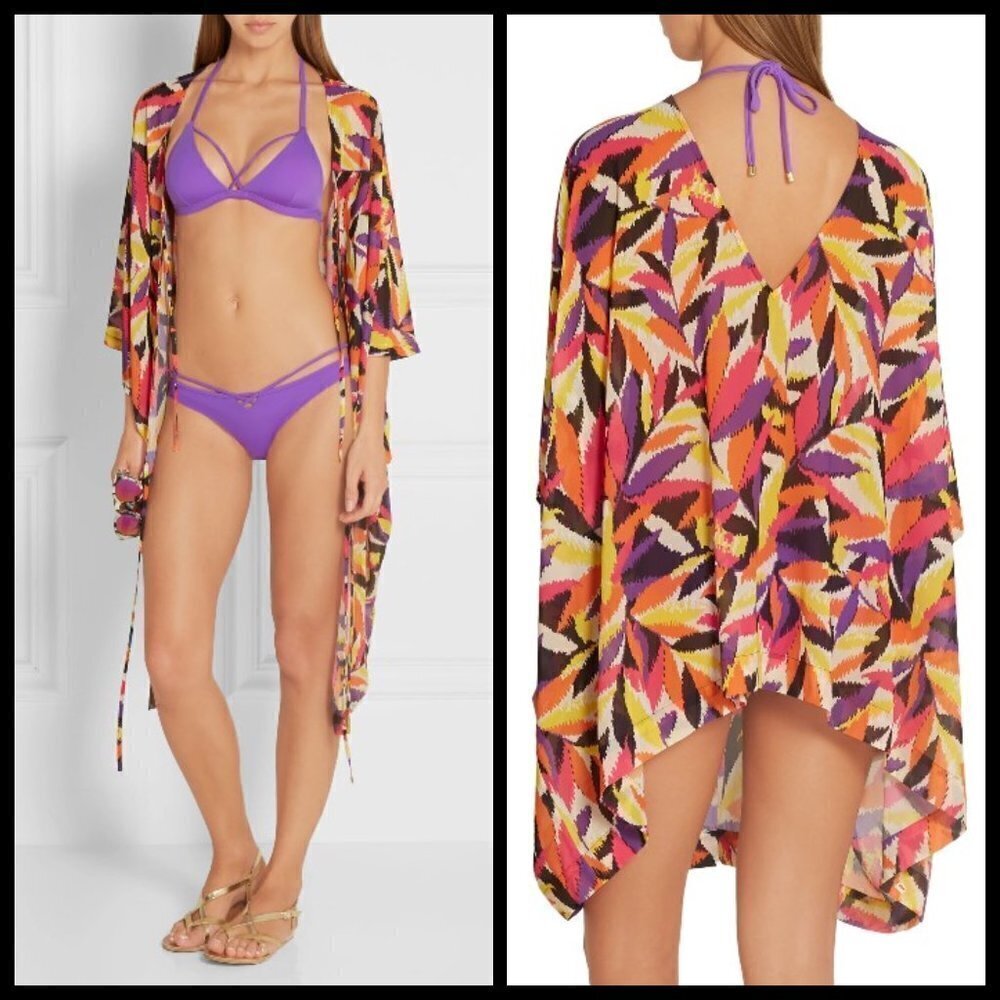 💕L'AGENT by AGENT PROVOCATEUR💕 Rosana Kaftan One Size NWT